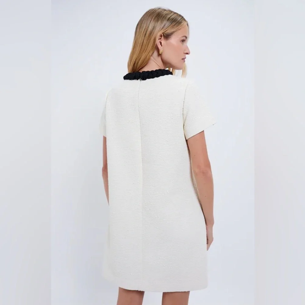 Cream Tweed Jackie Dress - Picture 4 of 11